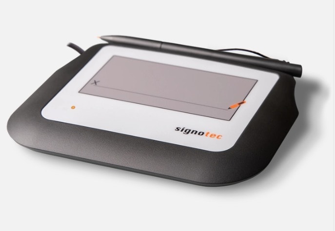 Signotec PAD Sigma LITE-signaturplate med HID-USB