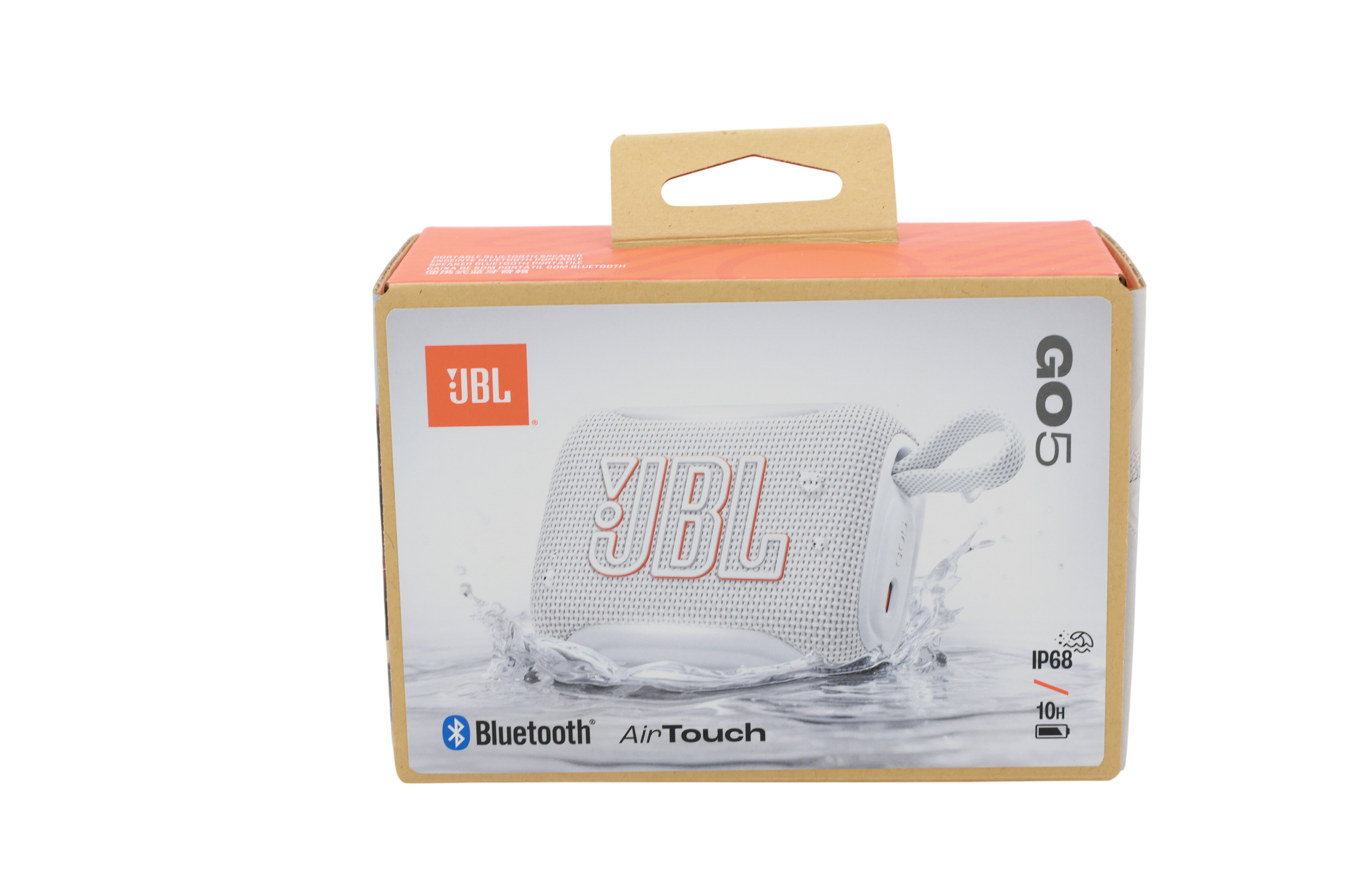 JBL GO 5 – ultraportabel Bluetooth-høyttaler, hvit