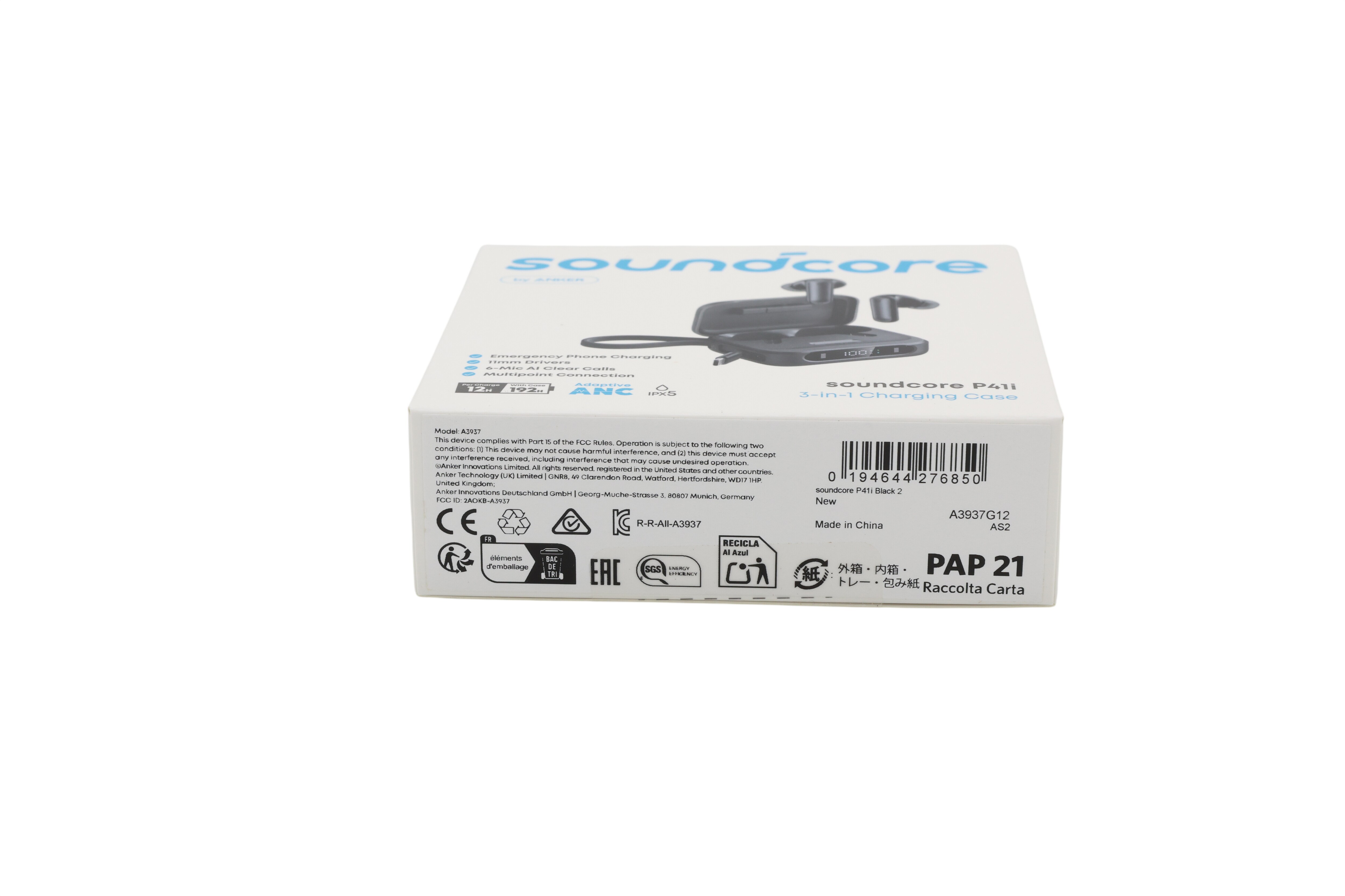 soundcore P41i – Svart (MFI)