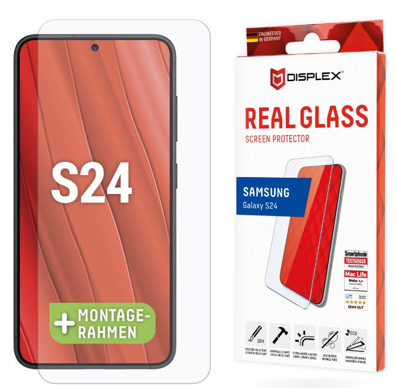 DISPLEX beskyttelsesglass til Samsung Galaxy S24–S25