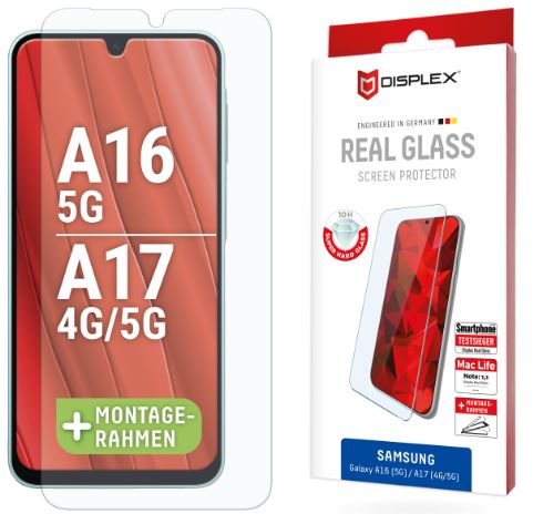 DISPLEX beskyttelsesglass til Samsung Galaxy A17 (4G/5G)/A16