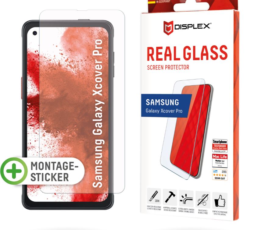 DISPLEX beskyttelsesglass til Samsung Xcover 6 Pro og Xcover 7, klart