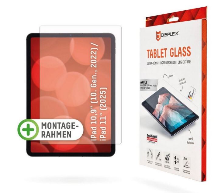 «DISPLEX Hybrid Glass Apple iPad 10,9"" (10. generasjon)/11"" (2025)»