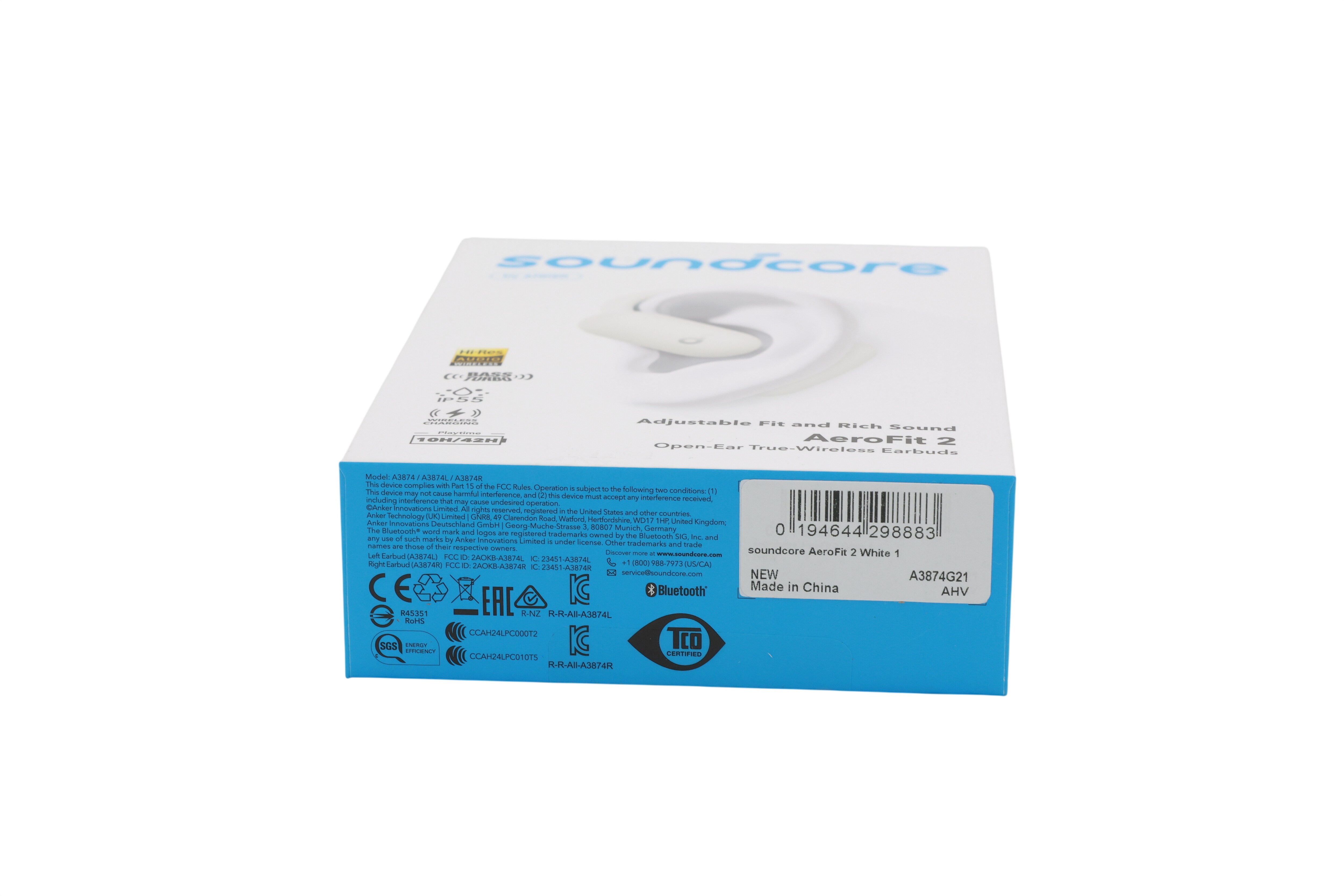 soundcore AeroFit 2 – Hvit