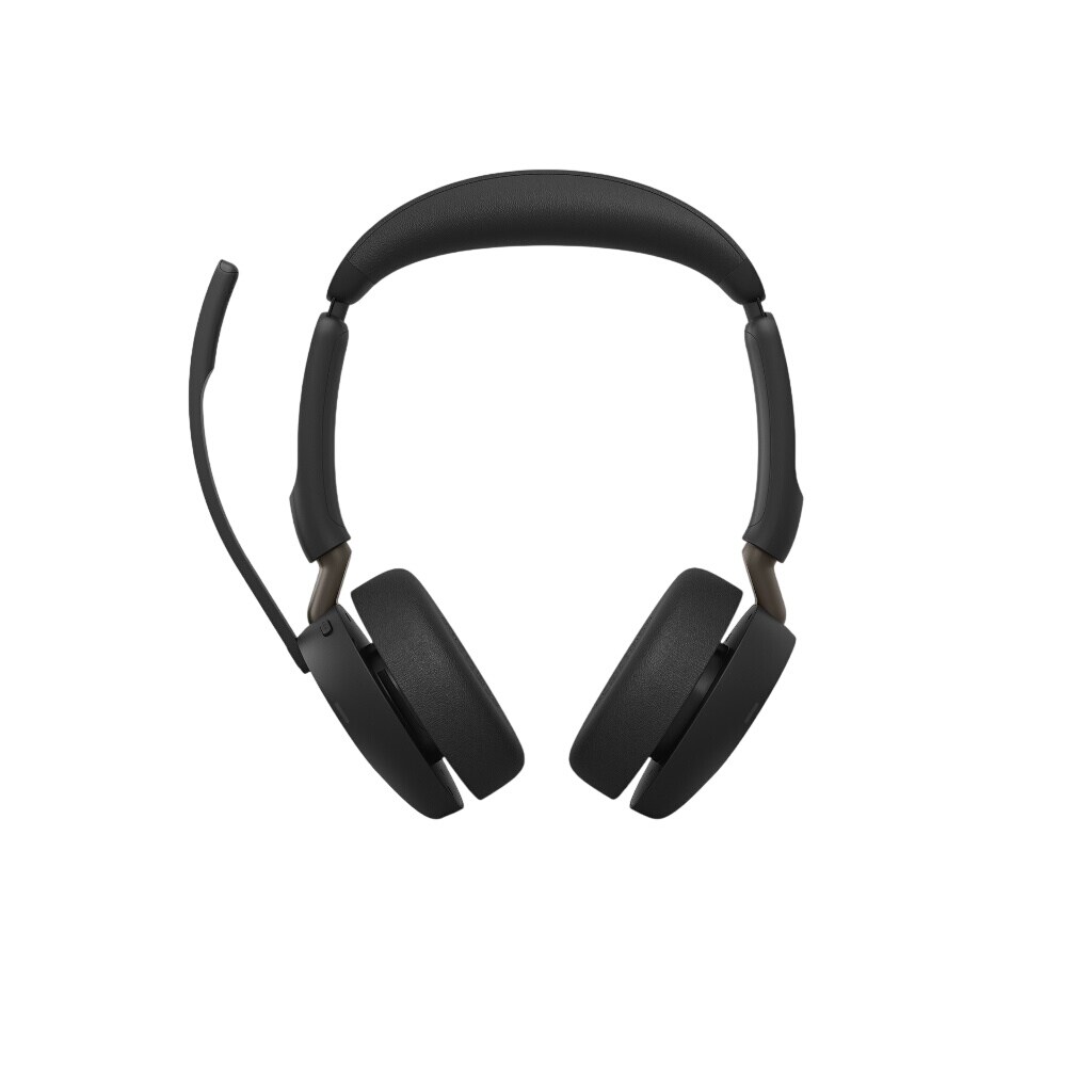 Jabra Evolve3 65 UC Stereo Svart med Link 390c og ladestasjon