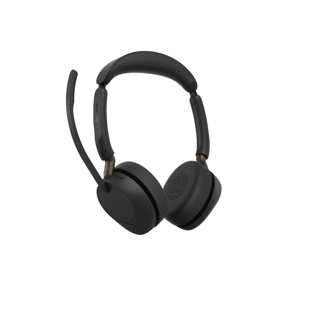 Jabra Evolve3 65 UC Stereo Svart med Link 390c