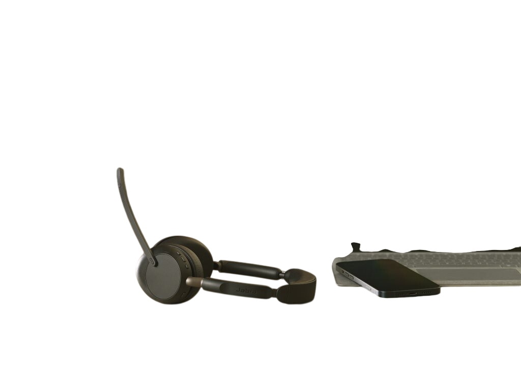 Jabra Evolve3 65 UC Stereo Svart med Link 390c