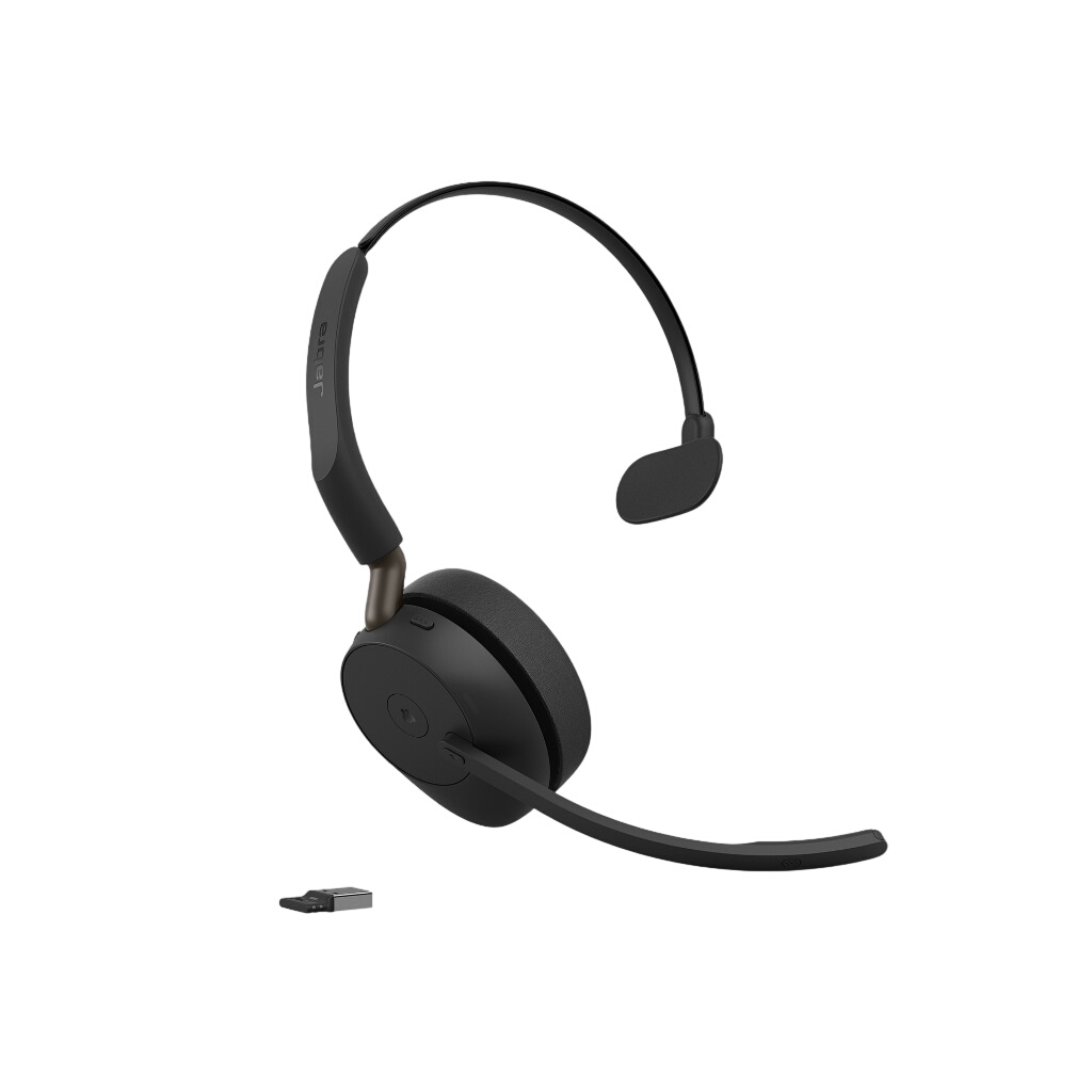 Jabra Evolve3 65 MS Mono svart med Link 390a