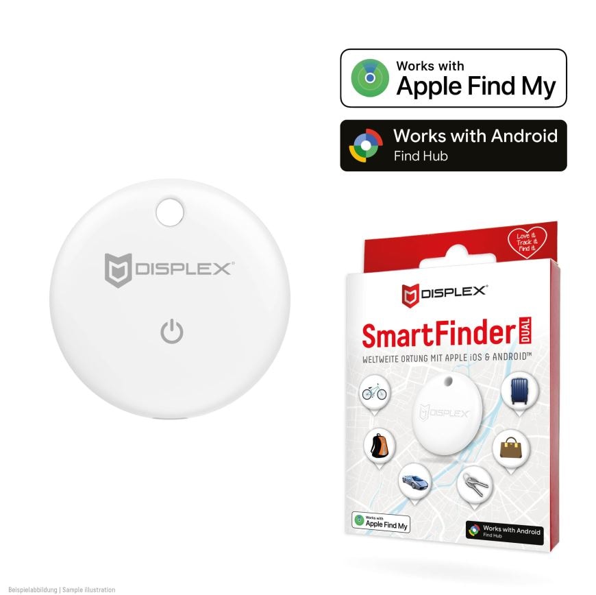 DISPLEX Dual SmartFinder hvit
