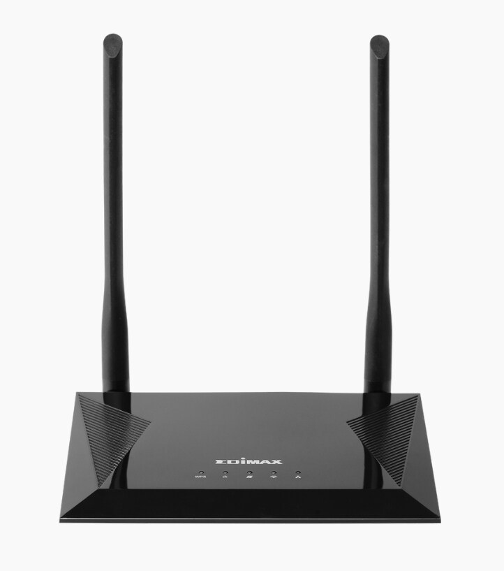 Edimax BR-6428NS V5 N300 4-i-1 Wi-Fi-ruter, tilgangspunkt, rekkeviddeforlenger og WISP