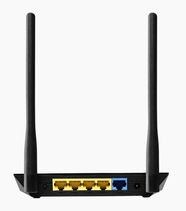 Edimax BR-6428NS V5 N300 4-i-1 Wi-Fi-ruter, tilgangspunkt, rekkeviddeforlenger og WISP