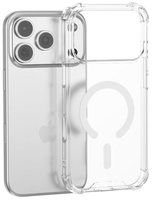 4smarts Hybrid Case Ibiza til Apple iPhone 18 Pro Max / 17 Pro Max, gjennomsiktig