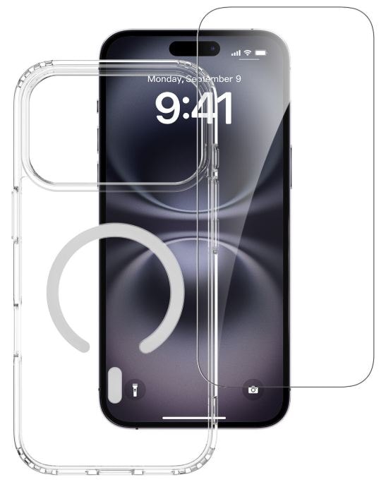 4smarts 360 Premium Protection Set til Apple iPhone 18 Pro Max / 17 Pro Max, gjennomsiktig