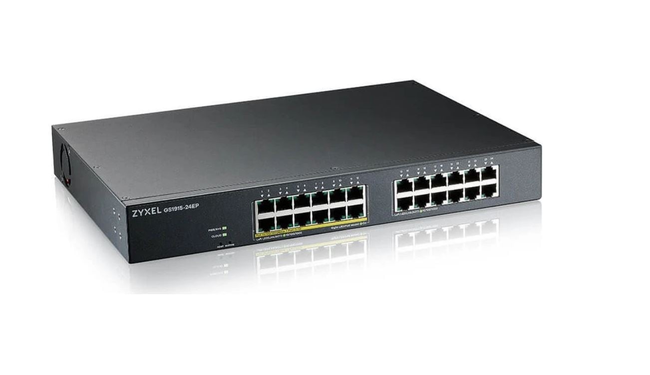 Zyxel GS1915-26V2 26-ports GbE smart switch, 24 x RJ45,