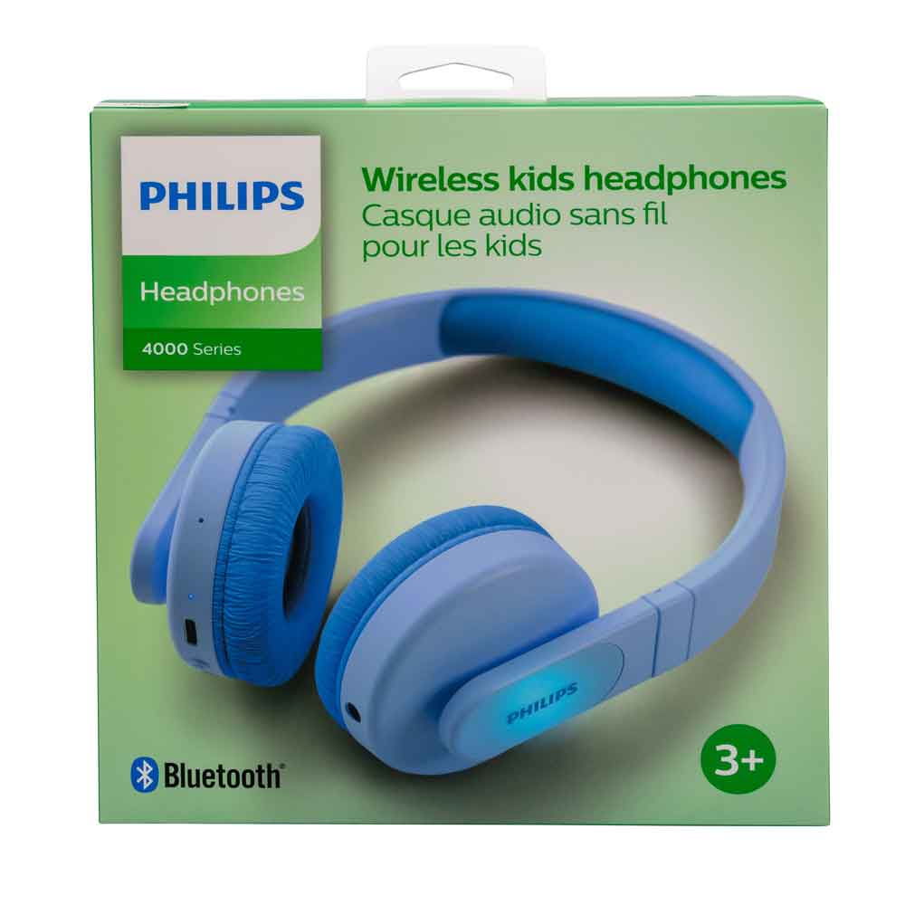 Philips TAK4206BL/00 Over-ear Bluetooth-hodetelefoner for barn, trådløse, blå