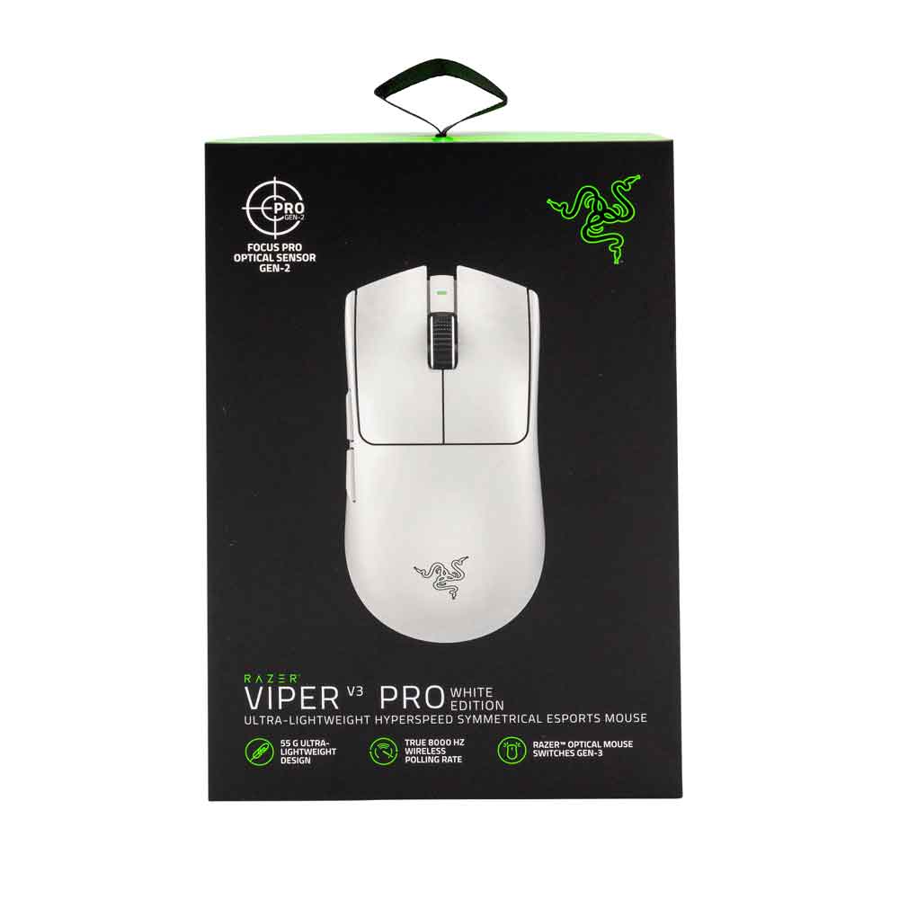 Razer Viper V3 Pro, hvit