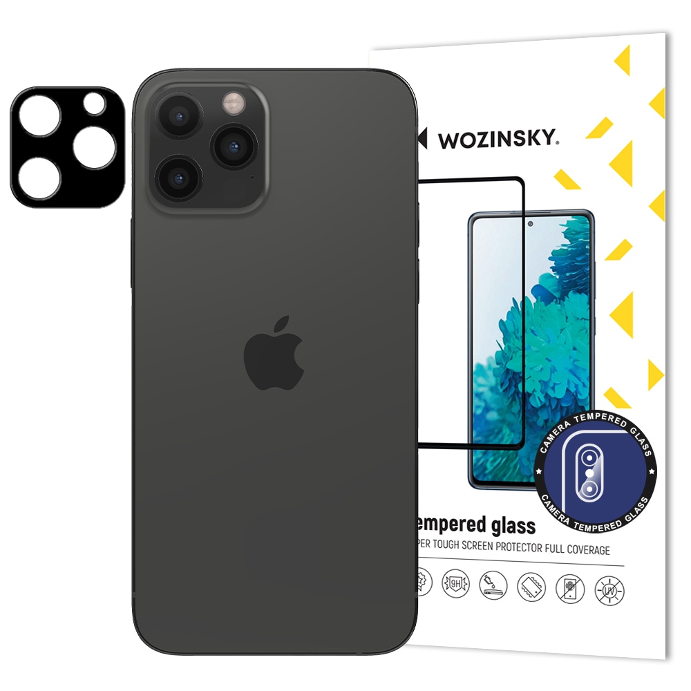 Wozinsky Fullt kameraglass 9H herdet glass for fullt kamera for iPhone 12 Pro-kamera