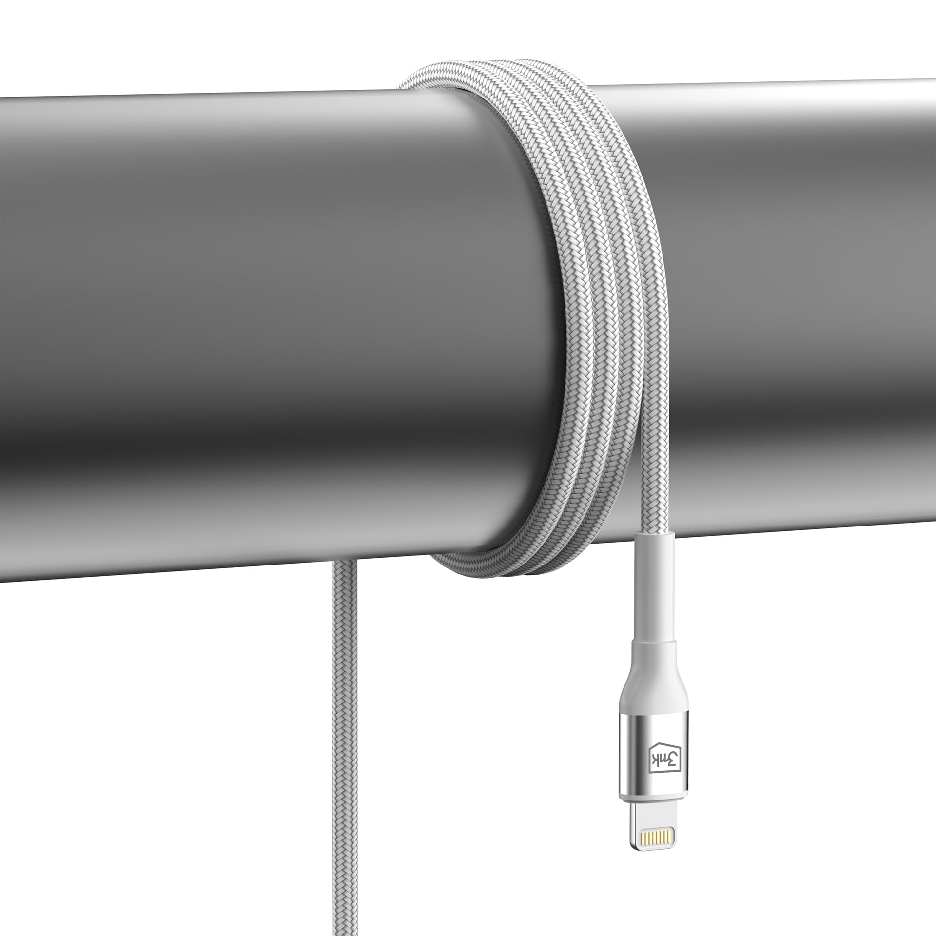 3mk Hyper Cable N-SERIES USB-C / Lightning 1m 9V/2A 20W / hvit