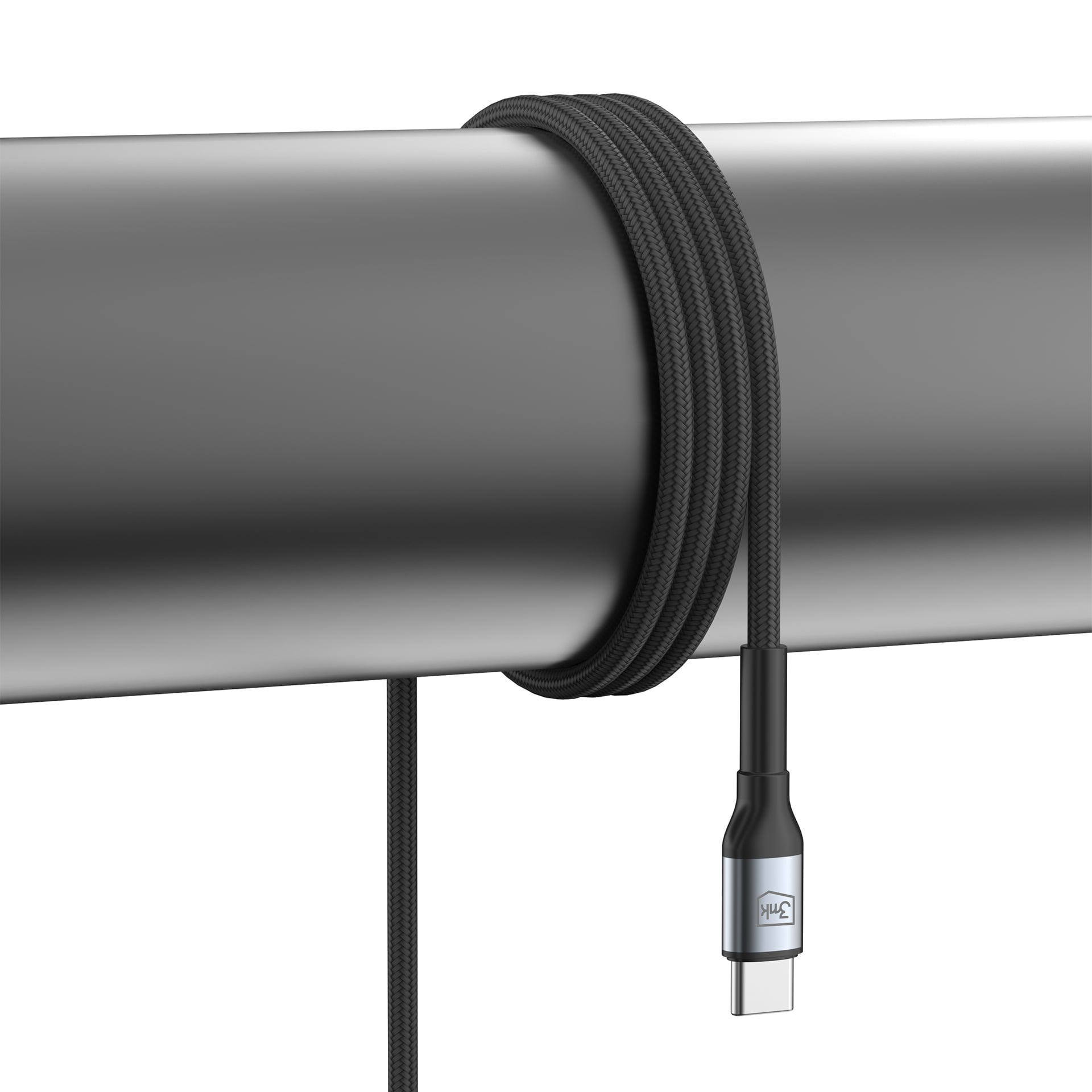 3mk Hyper Cable 3mk Hyper Cable N-SERIES USB-C / USB-C 2m 20V/3A 60W / svart