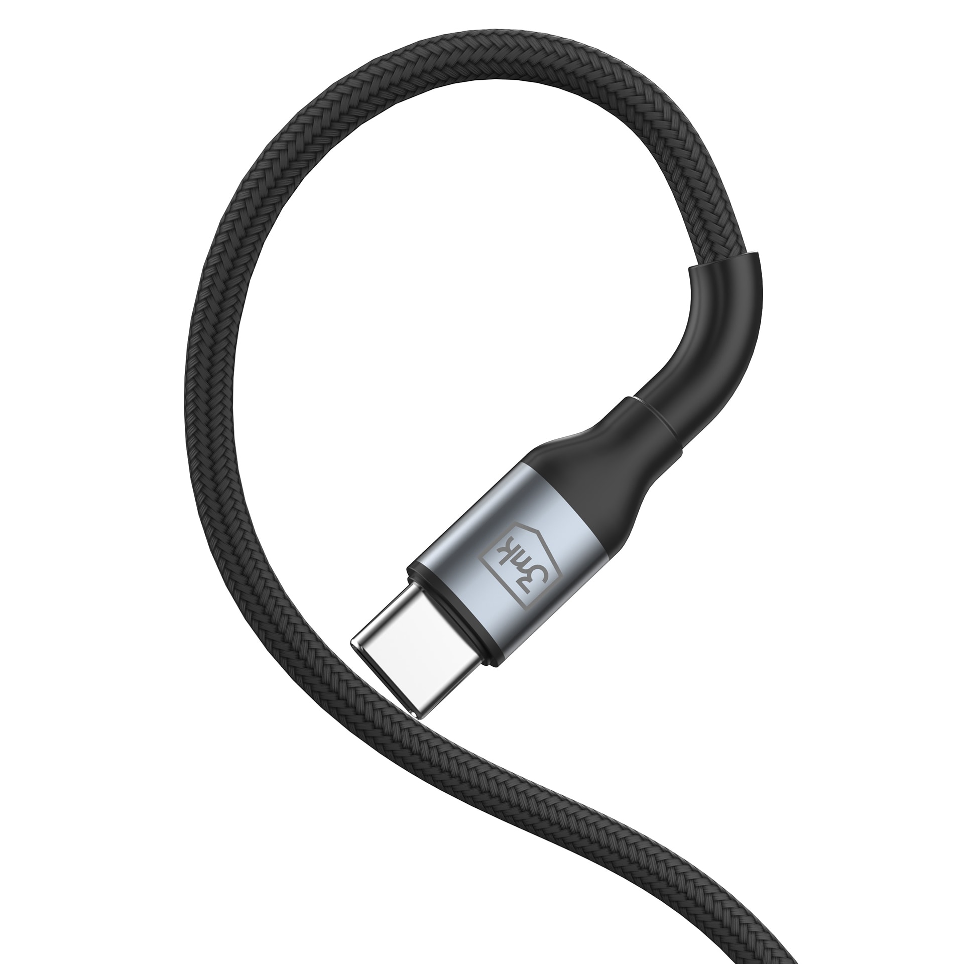 3mk Hyper Cable 3mk Hyper Cable N-SERIES USB-C / USB-C 2m 20V/3A 60W / svart