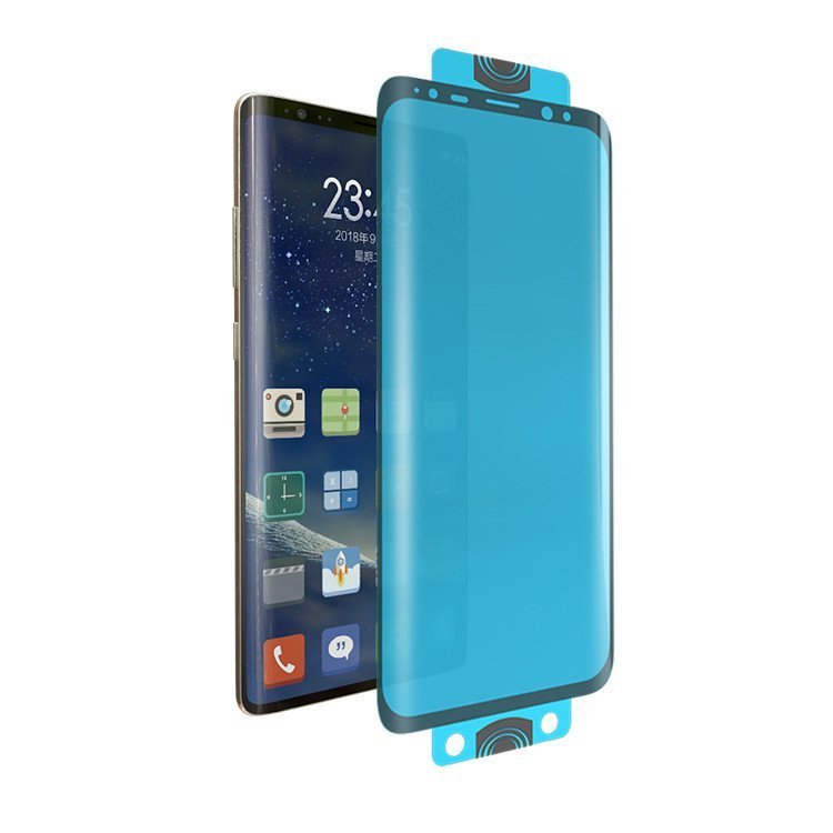 3D Edge Nano Flexi Glass Hybrid Full skjermbeskytter med ramme for Xiaomi Mi 11 gjennomsiktig