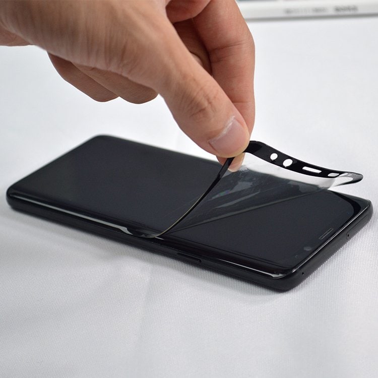 3D Edge Nano Flexi Glass Hybrid Full skjermbeskytter med ramme for Xiaomi Mi 11 gjennomsiktig