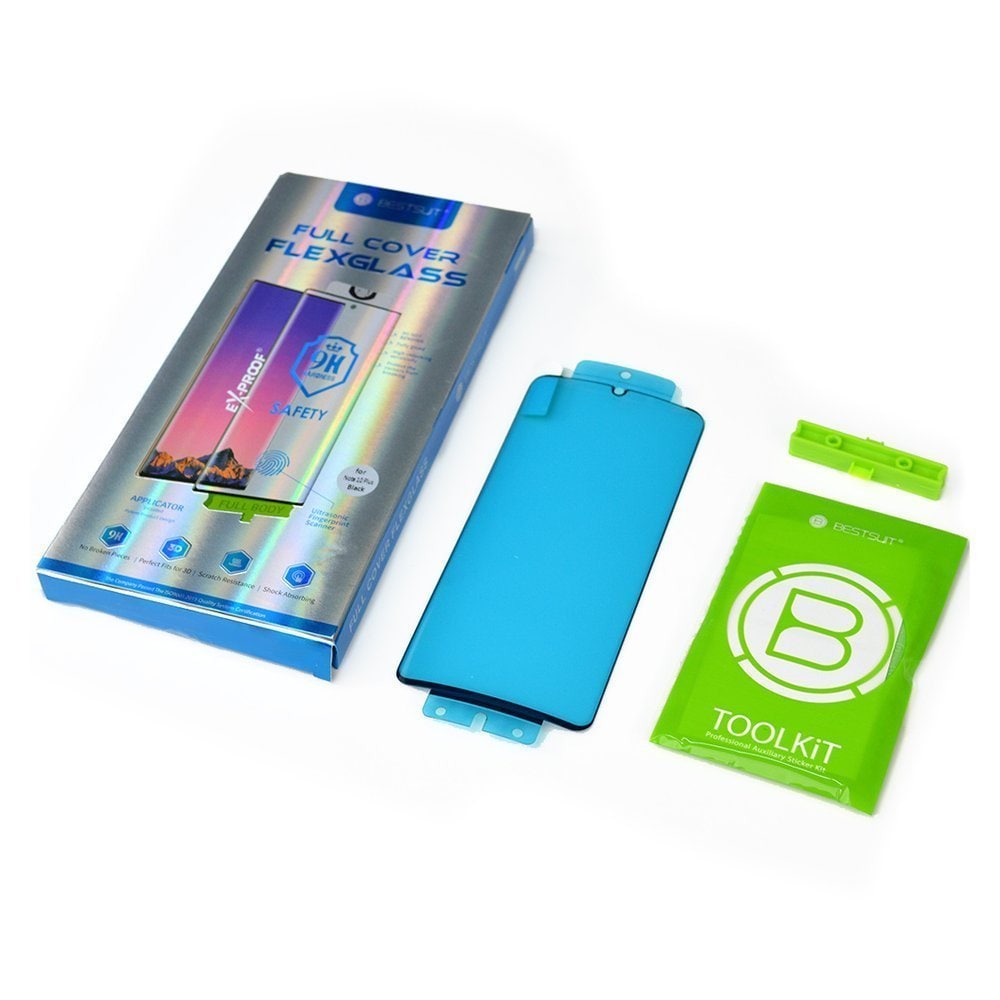 3D Edge Nano Flexi Glass Hybrid Full skjermbeskytter med ramme for Xiaomi Mi 11 gjennomsiktig