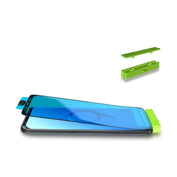 3D Edge Nano Flexi Glass Hybrid Full skjermbeskytter med ramme for Xiaomi Mi 11 gjennomsiktig