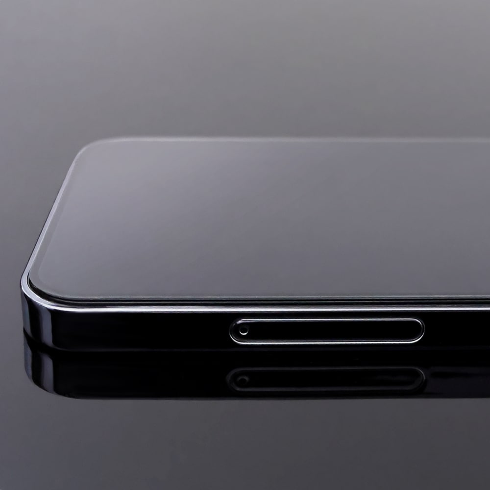 Wozinsky Herdet Glass Full Lim Super Tough Skjermbeskytter Case Friendly for Nokia 2.4 svart
