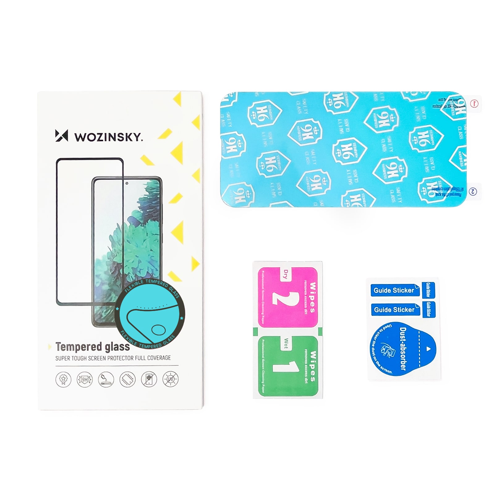 Wozinsky Nano Flexi Hybrid fleksibel glassfilm Xiaomi Redmi 10 herdet glass
