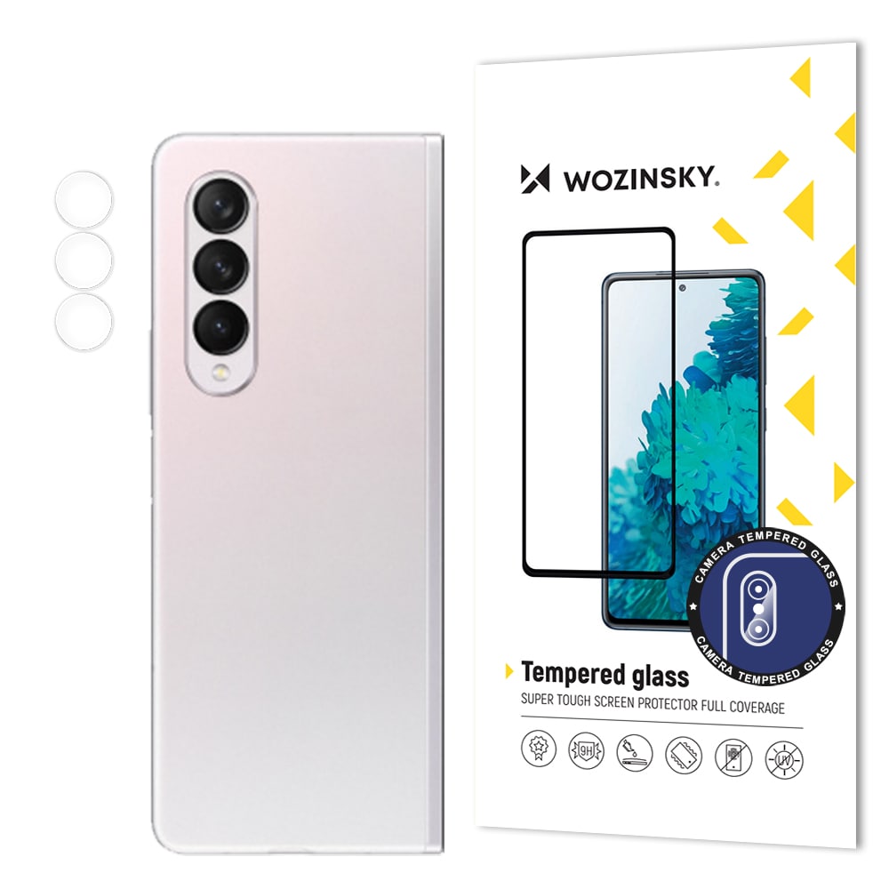 Wozinsky Kameraglass 9H herdet glass for alle kameraer Samsung Galaxy Z Fold 3-kamera