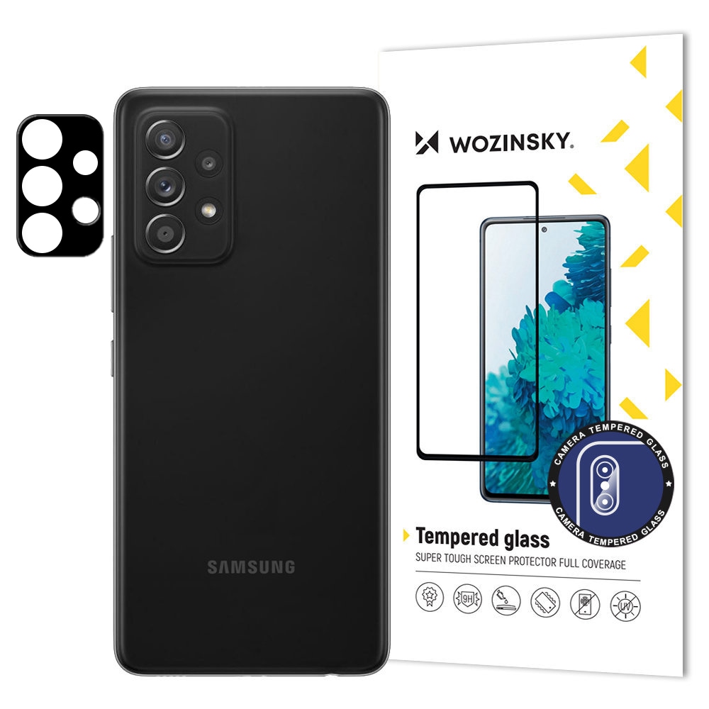 Wozinsky 9H herdet glass for fullt kamera Samsung Galaxy A73/A53/A33 5G
