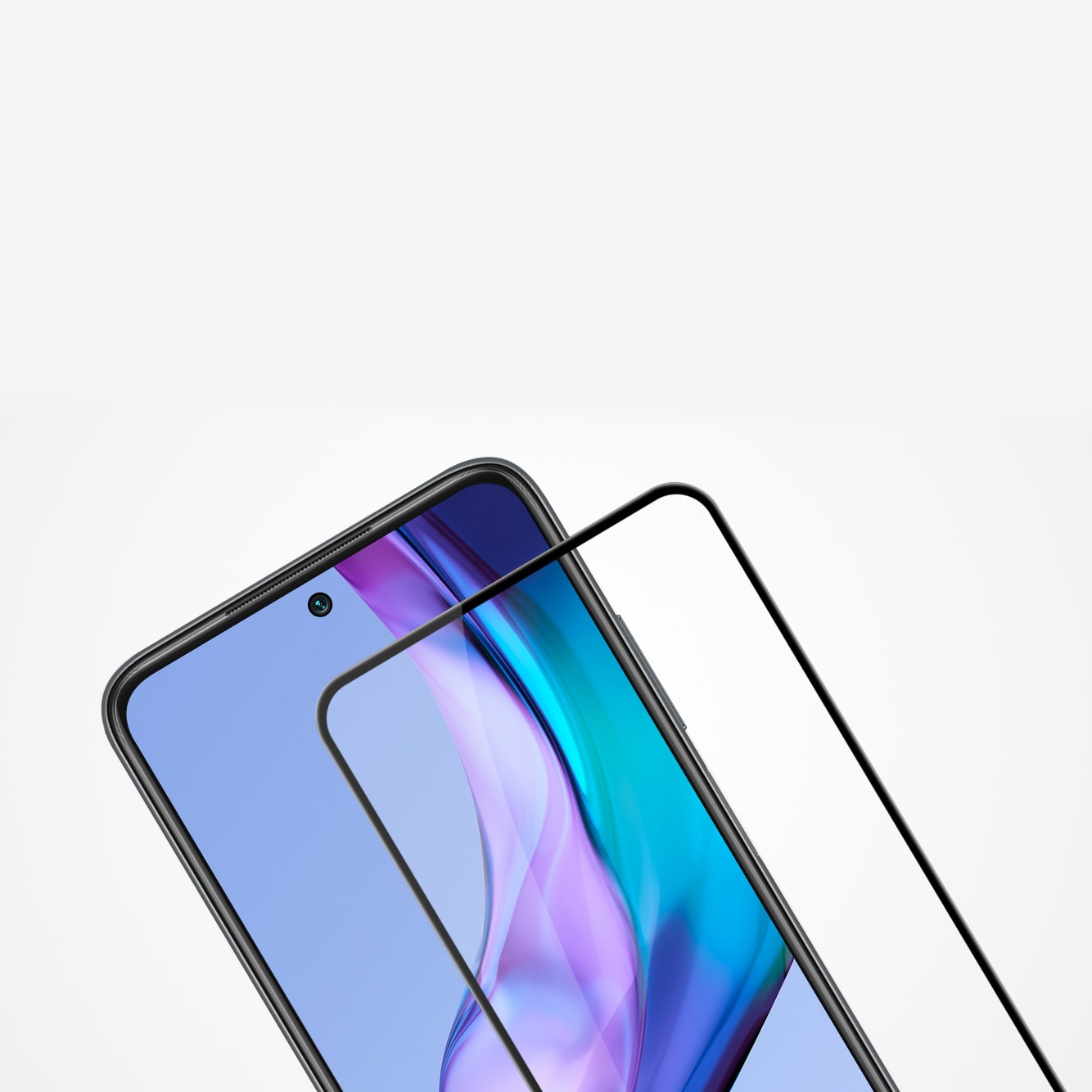 Nillkin CP+PRO ultratynt herdet glass for hele skjermen med en 0,2 mm ramme 9H Xiaomi Redmi 10 svart