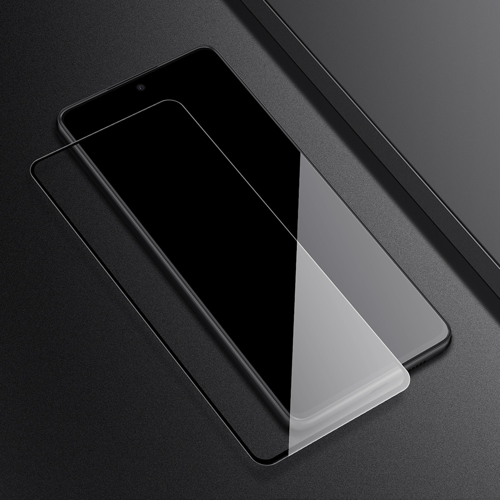 Nillkin CP+PRO ultratynt herdet fullskjermglass med 0,2 mm ramme 9H Samsung Galaxy A73 svart