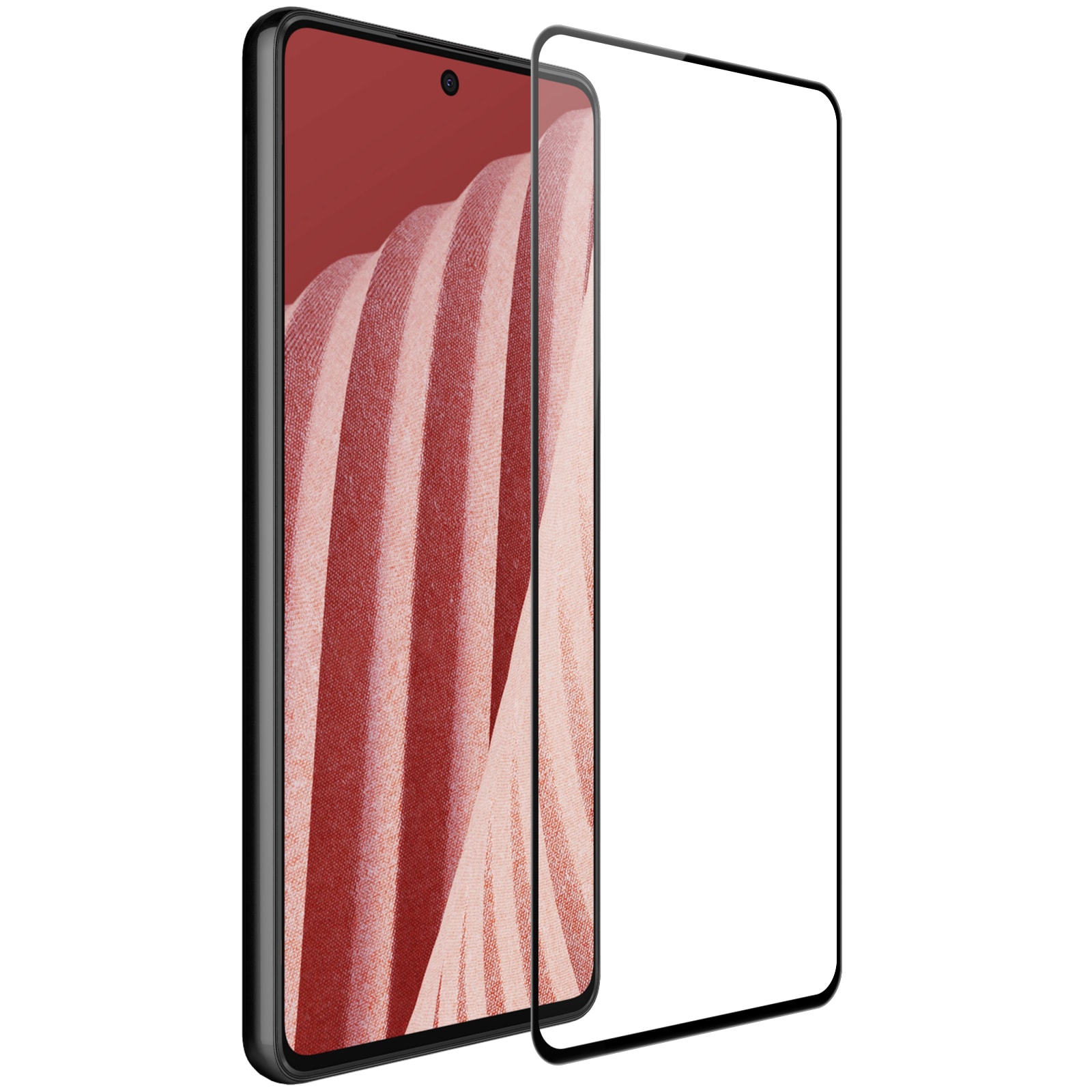 Nillkin CP+PRO ultratynt herdet fullskjermglass med 0,2 mm ramme 9H Samsung Galaxy A73 svart