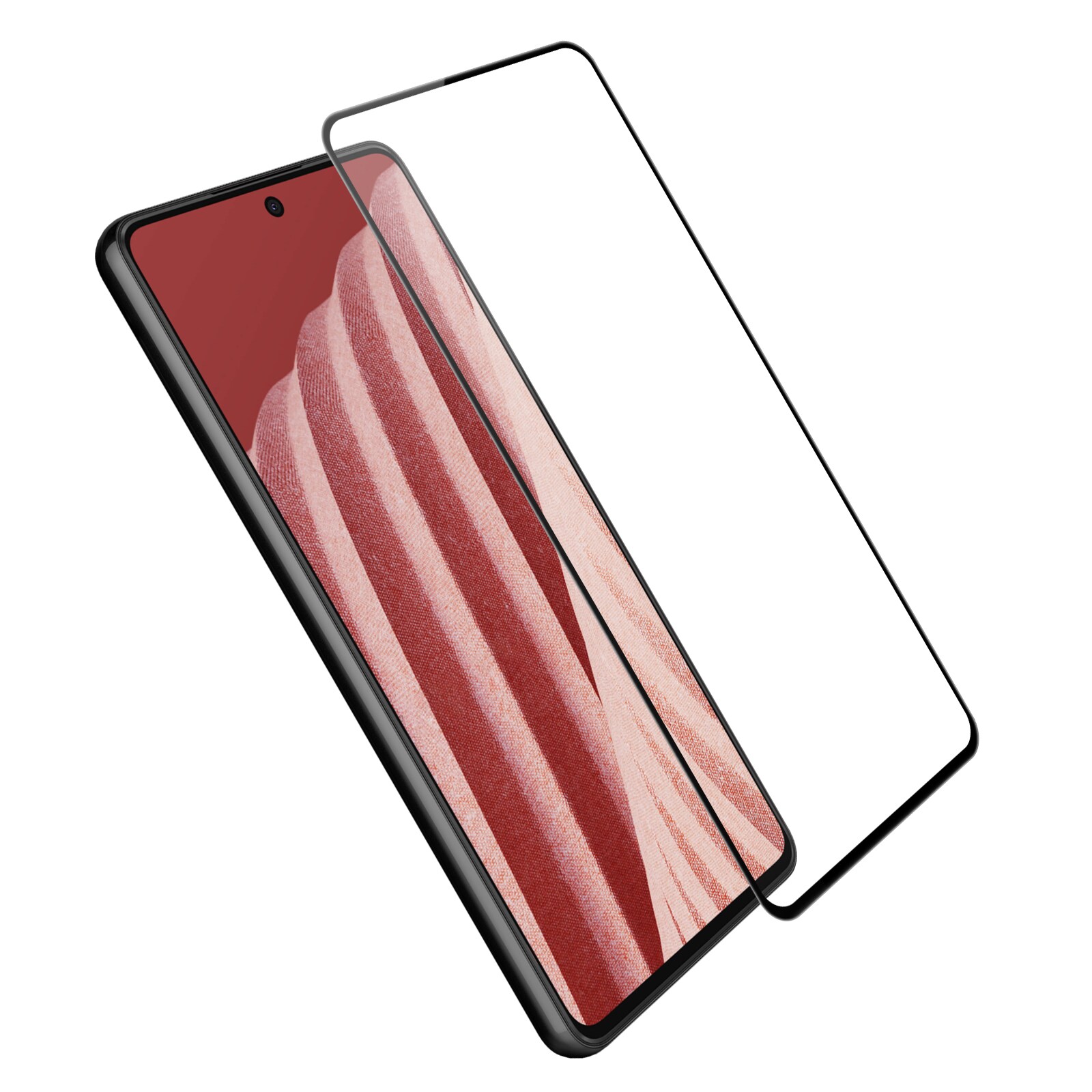 Nillkin CP+PRO ultratynt herdet fullskjermglass med 0,2 mm ramme 9H Samsung Galaxy A73 svart