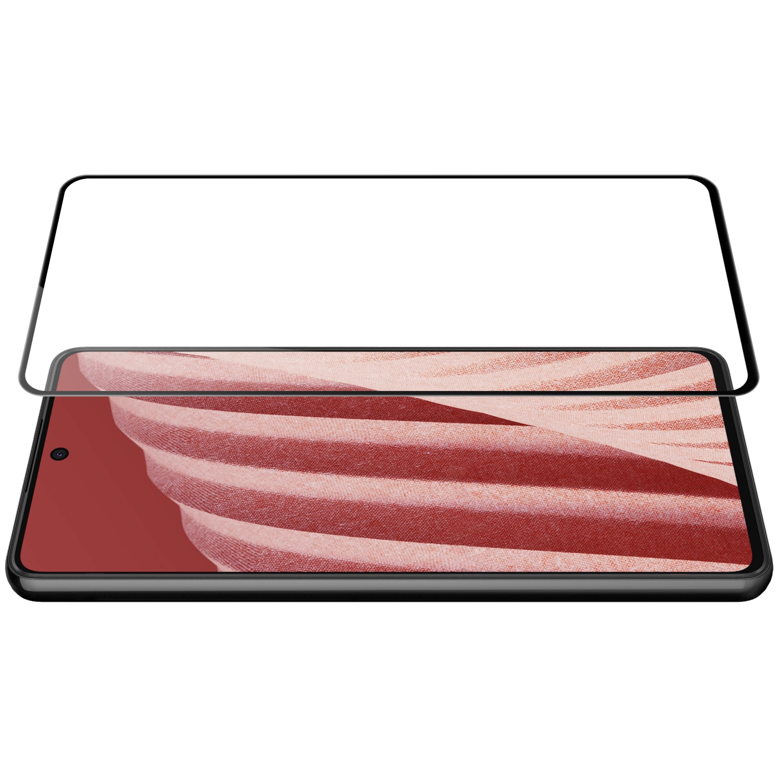 Nillkin CP+PRO ultratynt herdet fullskjermglass med 0,2 mm ramme 9H Samsung Galaxy A73 svart