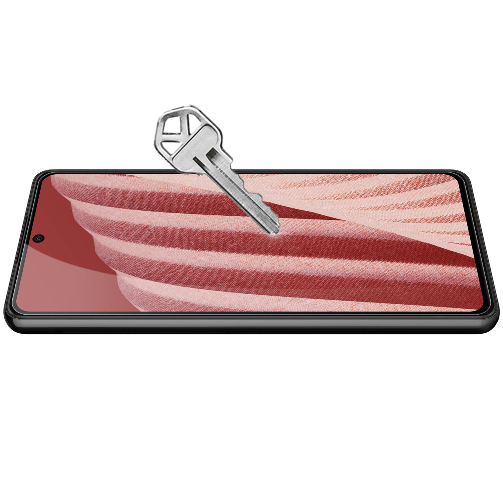 Nillkin CP+PRO ultratynt herdet fullskjermglass med 0,2 mm ramme 9H Samsung Galaxy A73 svart