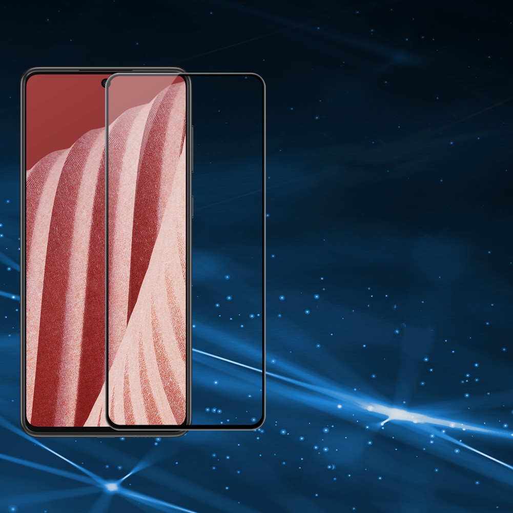 Nillkin CP+PRO ultratynt herdet fullskjermglass med 0,2 mm ramme 9H Samsung Galaxy A73 svart