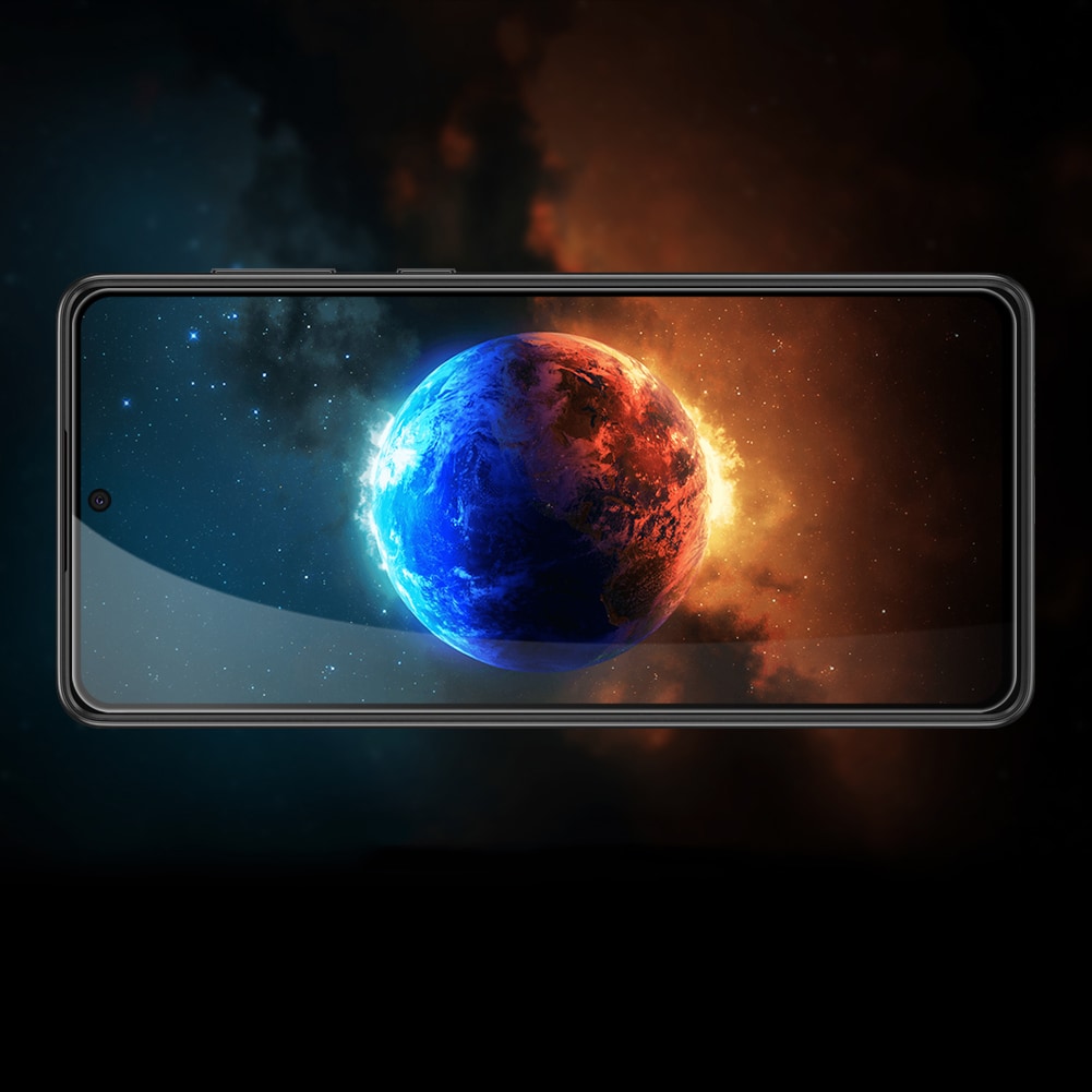 Nillkin CP+PRO ultratynt herdet fullskjermglass med 0,2 mm ramme 9H Samsung Galaxy A73 svart