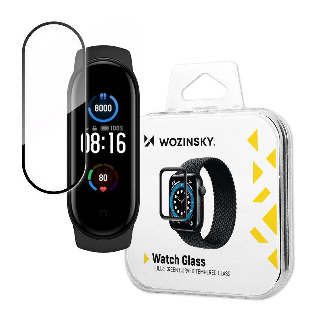 Wozinsky Watch Glass hybrid glass for Xiaomi Mi Band 5 svart