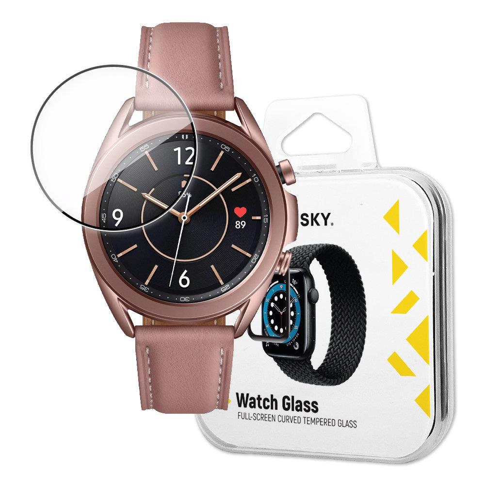 Wozinsky Watch Glass Hybrid Glass for Samsung Galaxy Watch 3 41 mm Svart