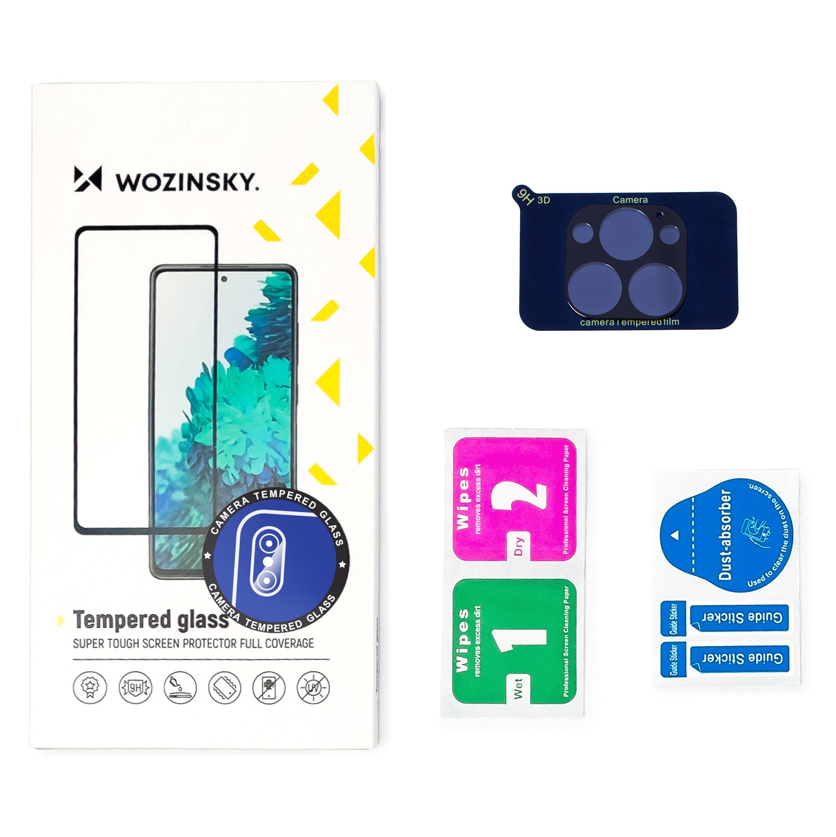 Wozinsky Fullt kameraglass for Samsung Galaxy S22 +
