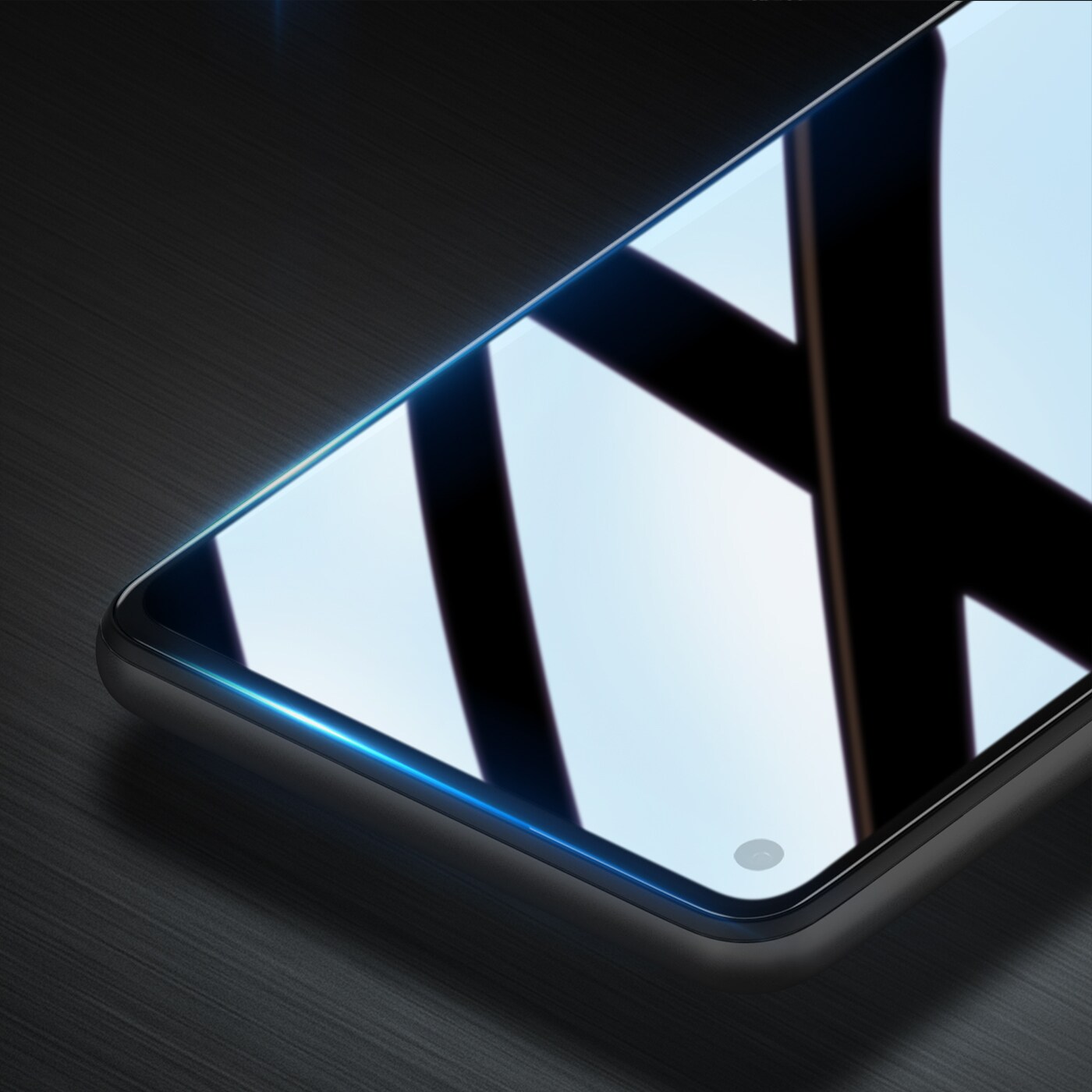 Dux Ducis 9D herdet glass og ramme svart for Realme Narzo 50A (etuivennlig)