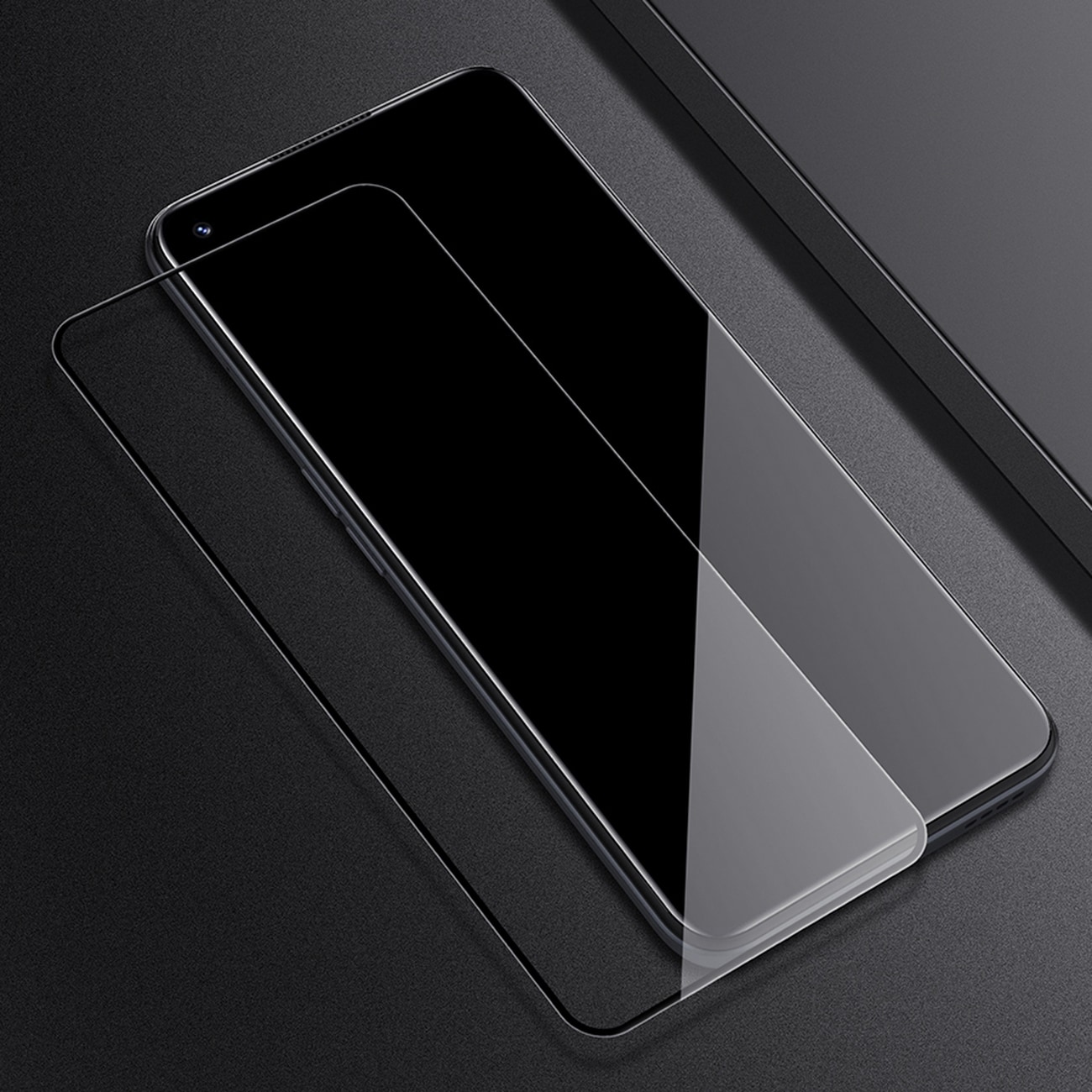 Nillkin CP+PRO ultratynt herdet fullskjermglass med 0,2 mm ramme 9H Realme 9 Pro svart