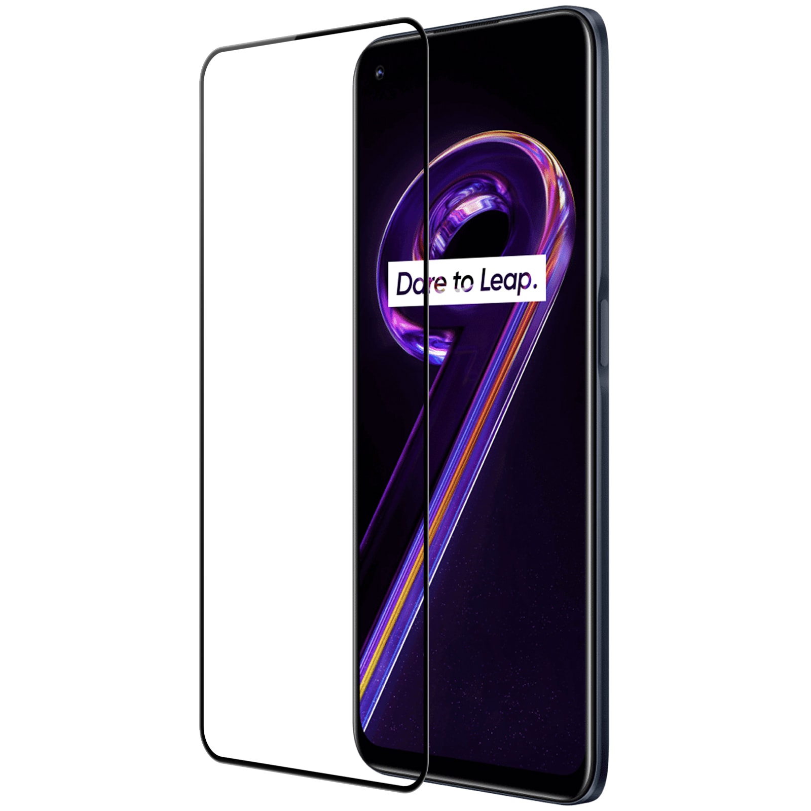 Nillkin CP+PRO ultratynt herdet fullskjermglass med 0,2 mm ramme 9H Realme 9 Pro svart