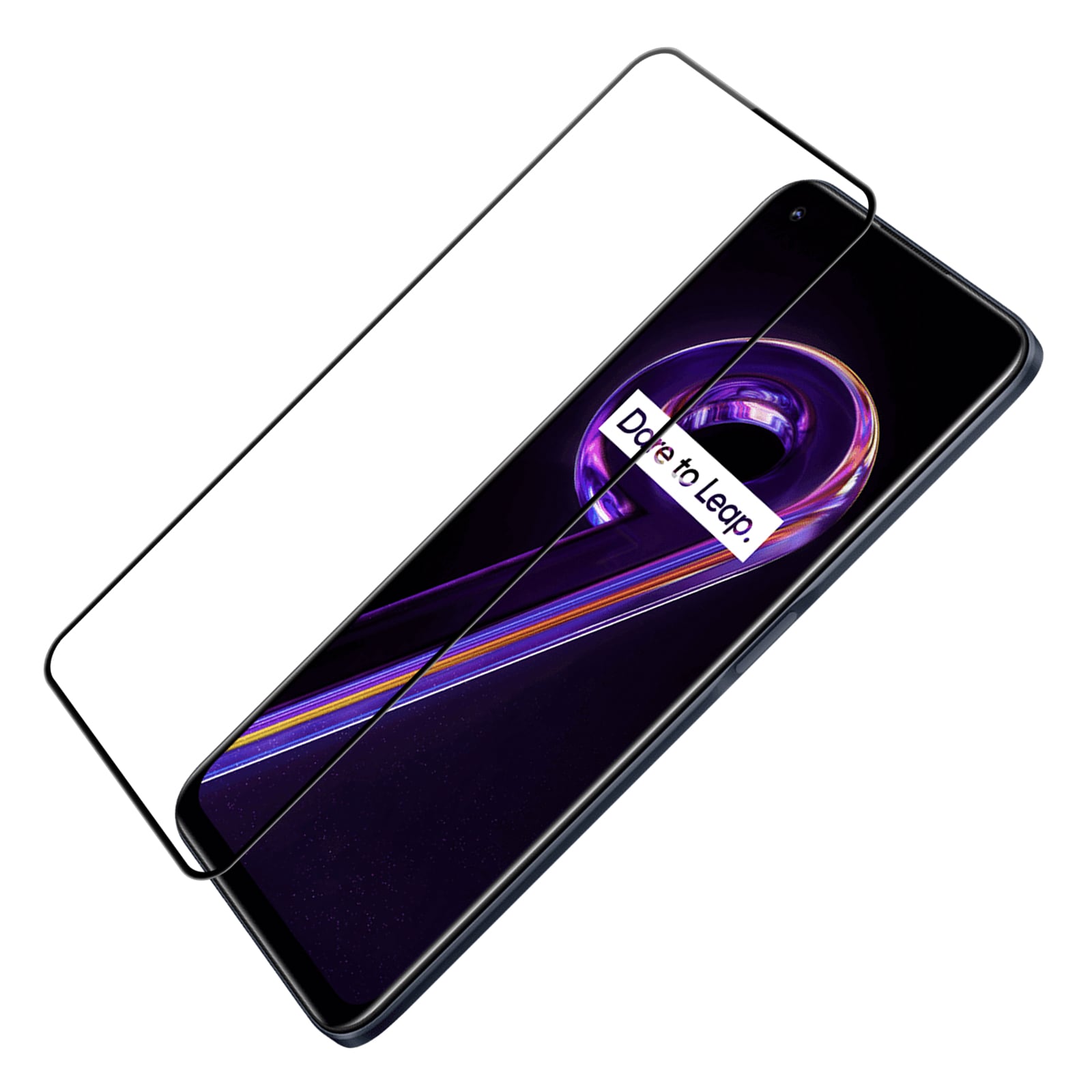 Nillkin CP+PRO ultratynt herdet fullskjermglass med 0,2 mm ramme 9H Realme 9 Pro svart