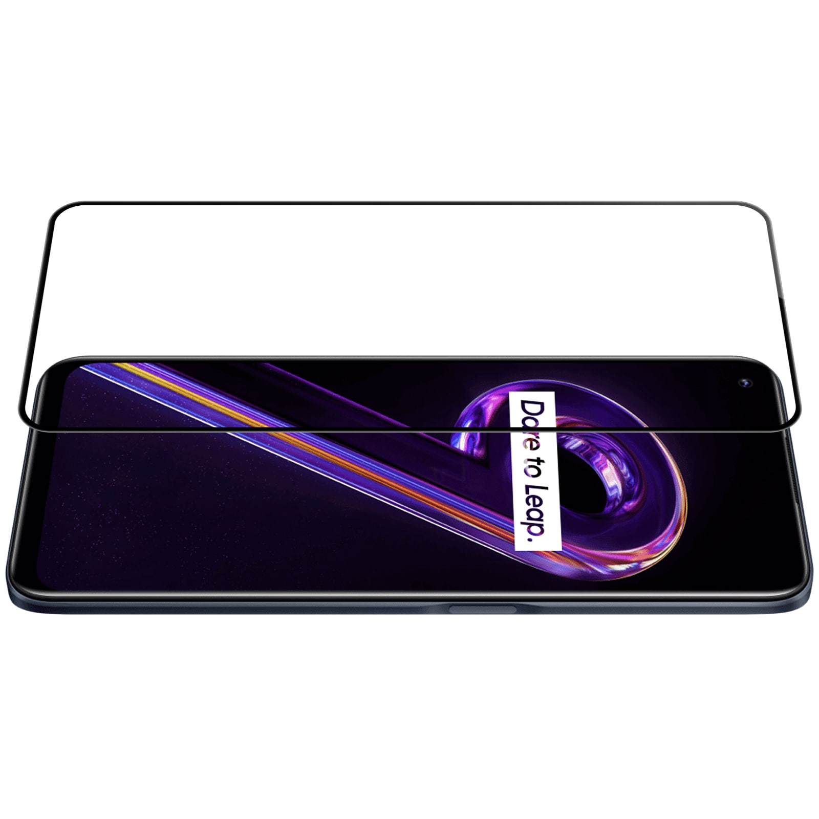 Nillkin CP+PRO ultratynt herdet fullskjermglass med 0,2 mm ramme 9H Realme 9 Pro svart