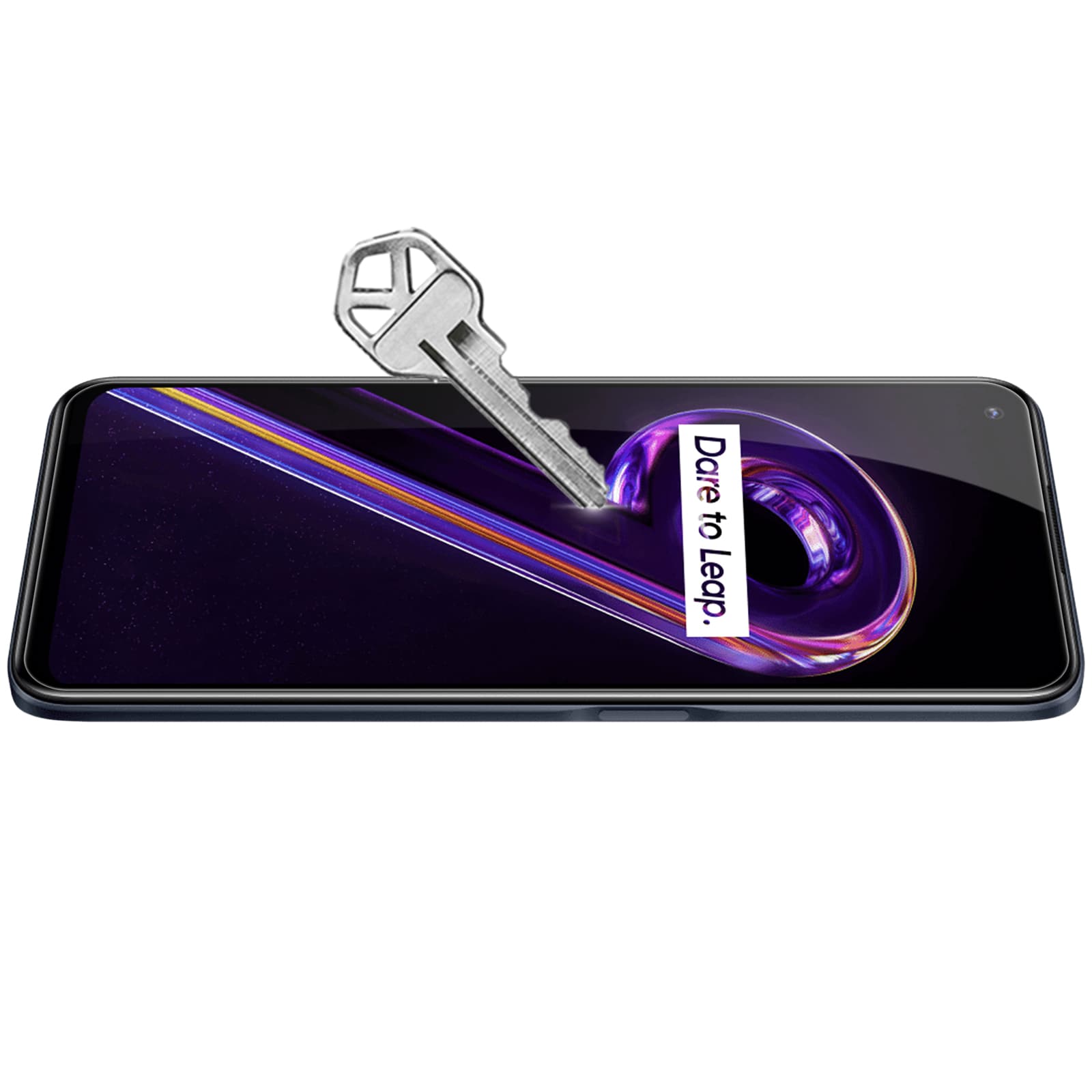 Nillkin CP+PRO ultratynt herdet fullskjermglass med 0,2 mm ramme 9H Realme 9 Pro svart