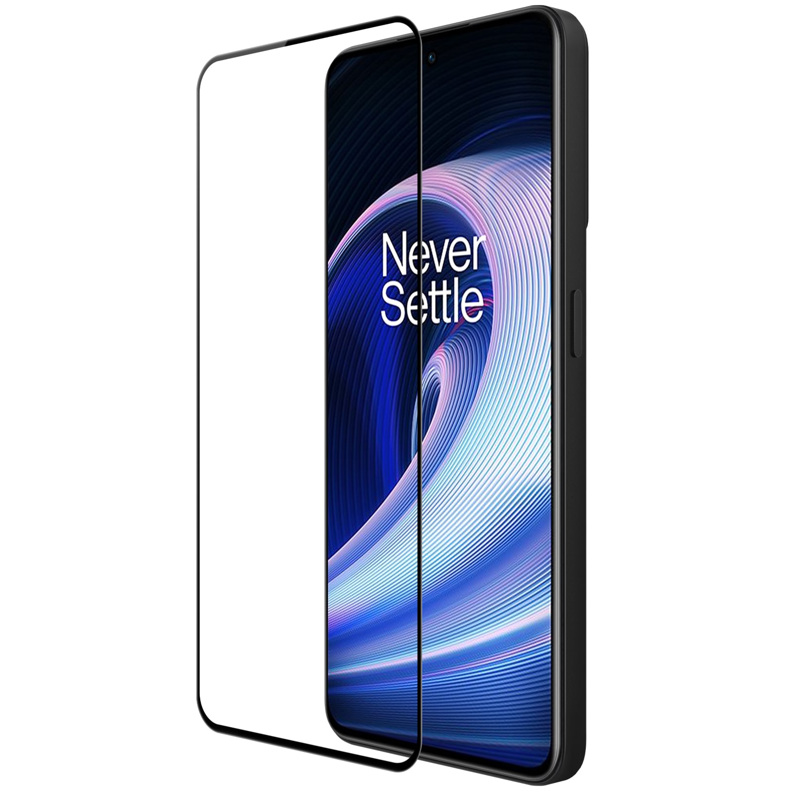 Nillkin CP+PRO ultratynt herdet glass for hele skjermen med en 0,2 mm ramme 9H OnePlus Ace black